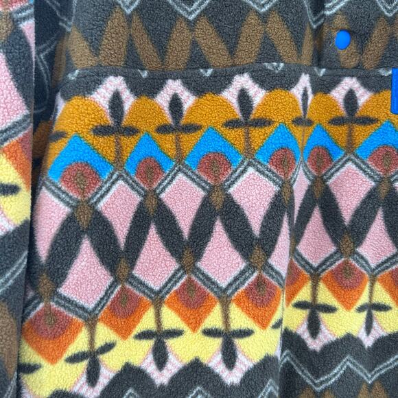 Patagonia Lightweight Synchilla Snap-T Fleece Companions Big Anthos Womens Sz XL - Picture 13 of 13